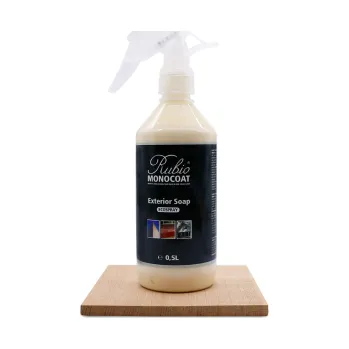 Olej na dřevo Rubio Monocoat Rubio Monocoat Exterior Soap Mýdlo Na Venkovní Dřevo, 500ml bílá