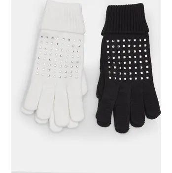 Rukavice Baťa dámské rukavice vícebarevné, vel. Černá