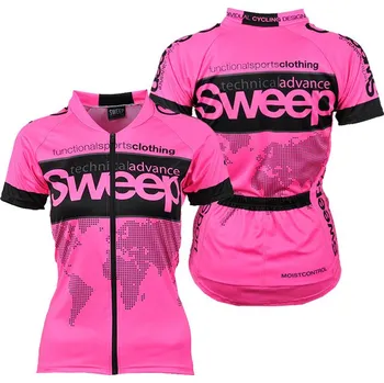 cyklistický dres SWEEP D023 růžová XXL
