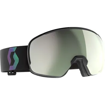 Scott Goggle Sphere OTG AMP Pro black/aurora green amp pro white chrome