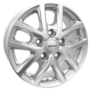 Alu kolo Alu kola MONACO WHEELS CL2T, 16x6.5 5x130 ET66, stříbrná (zátěžová)