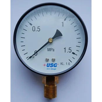 Manometr standardní pr. 100mm, spodní M20x1,5, 0-1,6 MPa