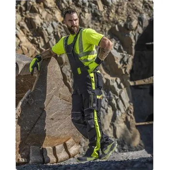 Pánské kalhoty Kalhoty s laclem ARDON®NEON - Long / žluté odstíny / XL / XL / žlutá