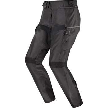 Moto kalhoty LS2 TRAVEL MAN PANT BLACK DARK GREY COMFORT 4XL
