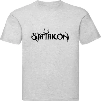 Pánské tričko šedivé pánské triko Satyricon