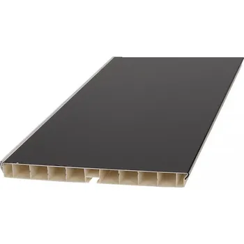 Podlahová lišta Volpato Kuchyňský sokl plastový, černá matná Výška soklu (mm): 100, Délka soklu: 2 bm