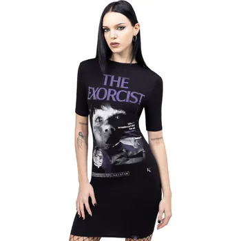 Dámské šaty šaty dámské KILLSTAR x THE EXORCIST - Exorcised Soul - Black - XXL