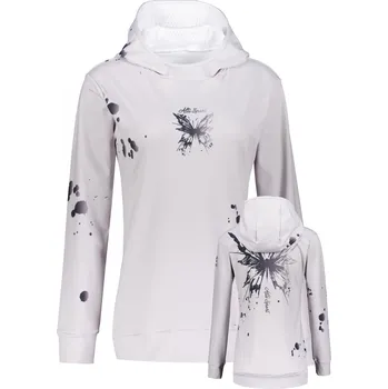 Dámská mikina Dámská funkční mikina premium ALTISPORT VOJ/ALW077MI01 ŠEDOČERNÁ XXXL