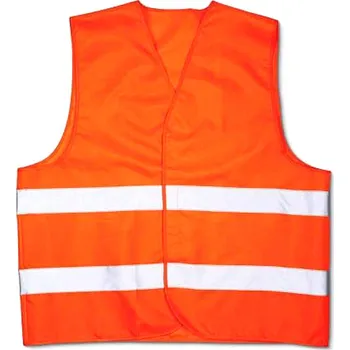 Bezpečnostní reflexní vesta - pro dospělé Barva: Oranžová, L