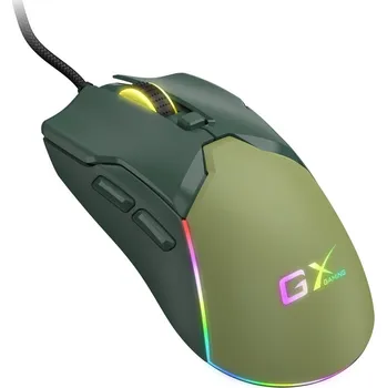 Počítačové příslušenství Genius GX Gaming Scorpion M700 zelená Myš, herní, drátová, optická, 800–7200DPI, 6 tlačítek, RGB podsvícení, USB, zelená 31040009401