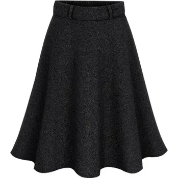 Dámská sukně Dámská sukně BF162 Velikost: 5XL, Barva (Varianta): Black (lined)