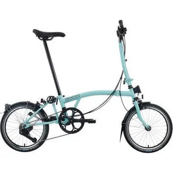 Skládací kolo Skládací kolo Brompton C Line 12Speed, Turkish Green/Turkish Green typ řídítek H