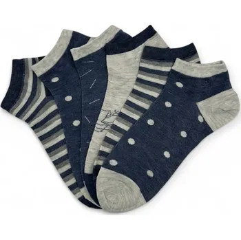 Pánské ponožky Kotníčkové ponožky pánské XM2271 - (MIX BAREV) - 12 párů - 43-47