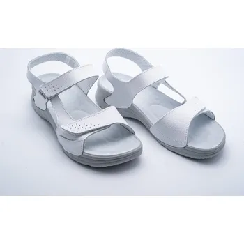 Dámská zdravotní obuv Medistyle Zdravotní dámský sandál VĚRA-bílý Velikost: 38