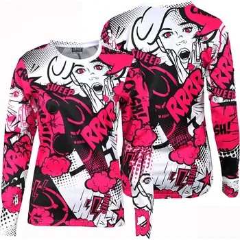 Dámské tričko SWEEP SWTS136 COMIX bílá/růžová XS