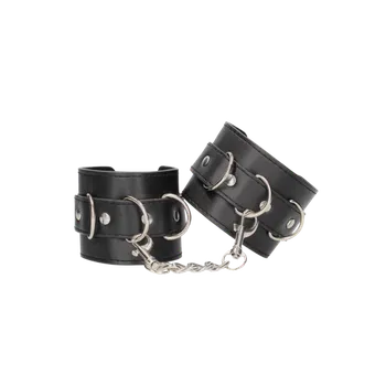 OUCH! Bonded Leather Hand or Ankle Cuffs