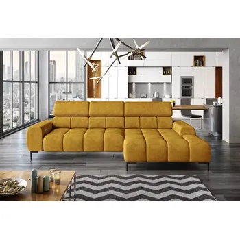 Sedací souprava Rohová sedací souprava Plaza Mini s elektrickým výsuvem