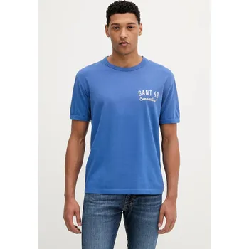 Oblečení a móda Bavlněné tričko Gant 2003314 fialová 54X, vel. M