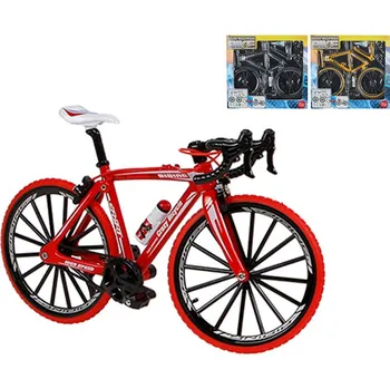 ostatní stavebnice MikroTrading Sada na složení závodního kola 19,5cm kov 3barvy Šedá