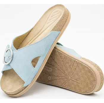 Dámská zdravotní obuv Medistyle Dámská zdravotní pantofel Malaga sv modrá Velikost: 38