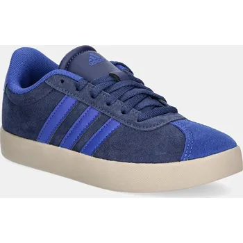 Dámské tenisky Dětské semišové tenisky adidas VL COURT 3.0 tmavomodrá barva, JS3489 59X, EUR 36