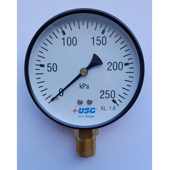 Manometr standardní pr. 100mm, spodní M20x1,5, 0-250 kPa