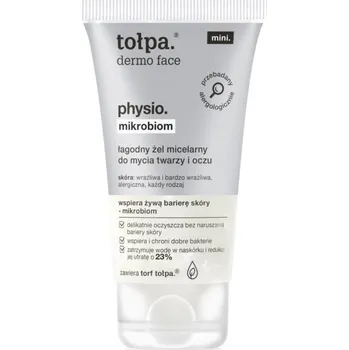 Přípravek na čištění pleti a oči Tołpa Dermo Face Physio Mikrobiom čisticí micelární gel 75 ml