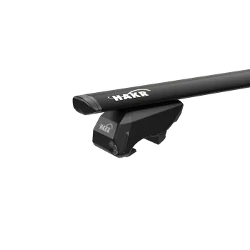 Příčník na automobil Příčníky Hakr KIA XCEED s integrovanými podélníky,Alu tyče wing profile black, 2019- (HV0356,HV5002)