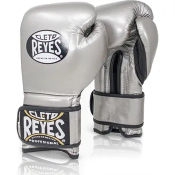 Boxerské rukavice Boxerské rukavice Cleto Reyes Hook and Loop - stříbrné