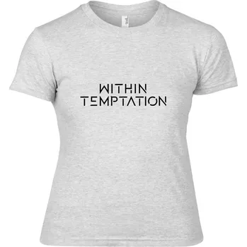 Dámské tričko šedivé dámské triko Within Temptation