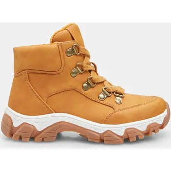 Dámská zimní obuv Baťa zimní chlapecká kotníková obuv hnědé, vel. 36