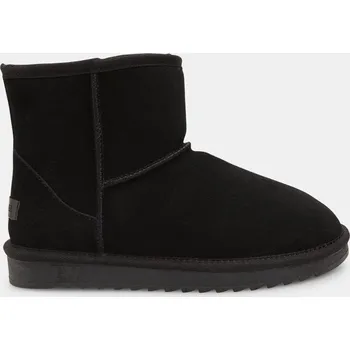 Dámská zimní obuv Weinbrenner dámské zimní kožené válenky s kožíškem černé, vel. 42