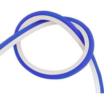 LED lišta Silikonový profil LED NEON D810 modrý