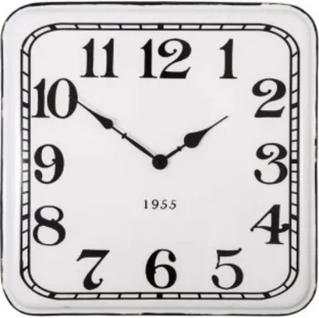 Hodiny Antic Line Smaltovanné nástěnné hodiny 1955