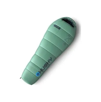 Spacák Husky Kids Merlot mint -10°C do 150 cm - pravý; Zelená spacák + ZDARMA PONOŽKY!!!