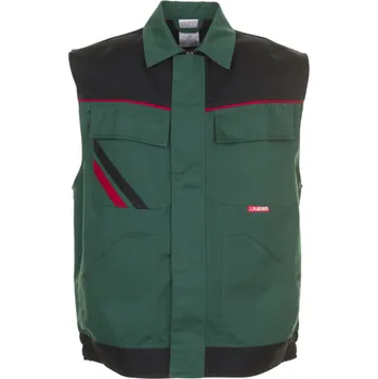 pracovní vesta PLANAM HIGHLINE pánská montérková vesta Barva: zelená, Velikost: XS