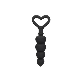 Ouch! Anal Love Beads Black Anální korálky černé