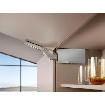 BLUM Sada Aventos HK-TOP světle šedá, eurošrouby Aventos - ukazatel výkonnosti: 930 - 2 800 - 22K25