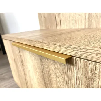 Nábytkové kování In-Design Nábytková úchytka Lukata zlatá Rozměr úchytky (mm): 1000