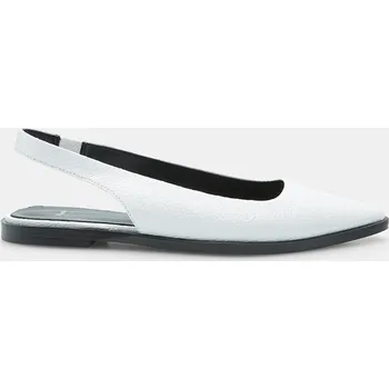 Dámské baleríny Baťa slingback baleríny bílé, vel. 38