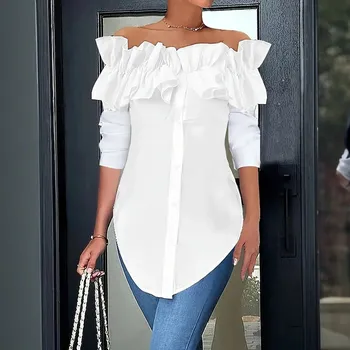 Dámská halenka Dámská halenka BF084 Barva: Bílá, Velikost: L