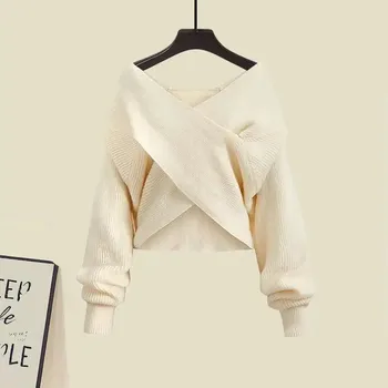 Dámská souprava BF203 Velikost: M, Barva (Varianta): Beige Sweater