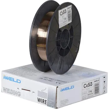Příslušenství ke svářečce iWELD MIG svařovací drát CuSi3, Ø 0.8 mm, 2 kg cívka 6WWCUSI30802