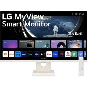 Počítač LG/27U511SA-W/27"/IPS/FHD/100Hz/5ms/White/2R