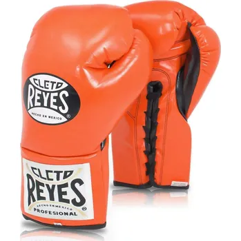Boxerské rukavice Zápasové rukavice Cleto Reyes Professional - oranžové