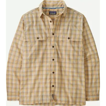 Pánská košile Patagonia Pánská košile Long-Sleeved Island Hopper Shirt - Dipper: Beeswax Tan, vel. M