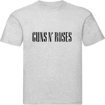 Pánské tričko šedivé pánské triko Guns n Roses