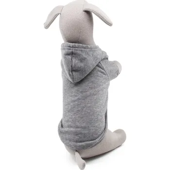 Obleček pro psa Vsepropejska Zupo mikina pro psa Barva: Šedá, Délka zad (cm): 41, Obvod hrudníku: 58 - 64 cm