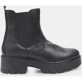 Dámské kozačky Baťa dámské kožené chunky chelsea černé, vel. 37