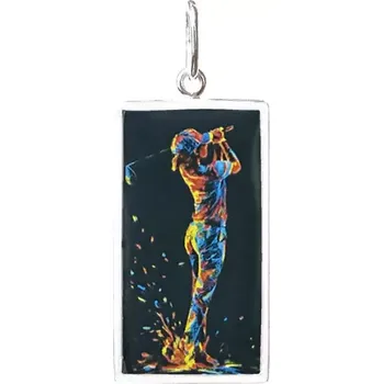 Přívěsek Golfistka Miniartion stříbro